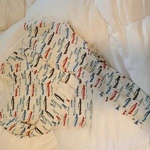 Pajama set cars